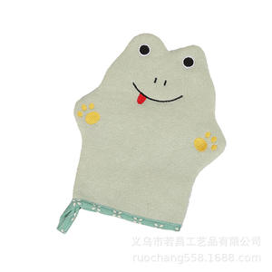 In fibra morbida guanti da bagno per bambini massaggio esfoliante per bambini corpo luffah guanto per salvietta panno di lavaggio asciugamano esfoliante per bambini - Product Image 3