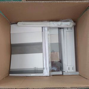 Decoración de Ventanas para el Hogar, Persianas Enrollables Tipo Zebra, Catálogo de Telas <span class=keywords><strong>Gratis</strong></span>, Muestras de Telas Textiles para Persianas - Product Image 5