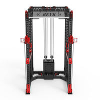 Entraînement de force Gym Fitness Equipment Multi Functional Trainer Power Cage Smith Machine Squat Rack High Long Pull