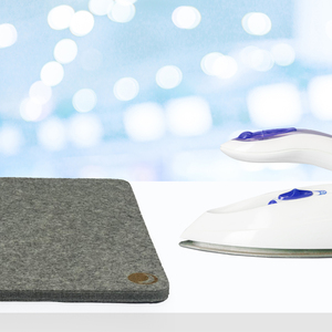 Custom Size 100% Wool Heat-Resistant Ironing Mat 1/2" Thick for Tabletop Use with Felt Bag - Product Image 3