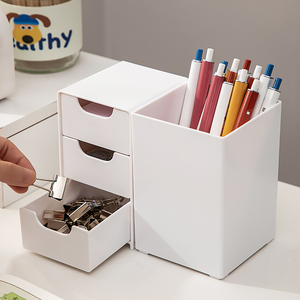 Chất lượng cao trong suốt nhiều lớp hộp lưu trữ bền PS nhựa đa chức năng liên hệ với ống kính và đồ trang sức ngăn kéo lưu trữ - Product Image 6