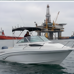 Bateau de pêche compact 2026 de 4,9 m en fibre de verre pour moteur hors-bord 90 CV, 5 places, certifié CE - Product Image 4