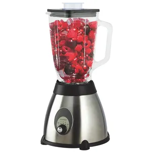 Stainless stahl mixer mit 1.25 liter kunststoff jar