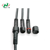 Connecteur miniature mâle-femelle en laiton étanche IP67 à 5 broches pour éclairage extérieur, système de panneaux solaires LED, signal