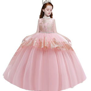 Nuevo Vestido de Fiesta para Niñas de 12 Años, Vestidos de Boda para Niñas, Diseños de Vestidos Normales para Adolescentes, Vestido de Cumpleaños LP-230 - Product Image 1