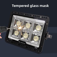 Projecteurs LED IP66 personnalisés 50W 6500K en aluminium moulé, longue durée de vie, haute luminosité, pour l'extérieur, cour, place publique
