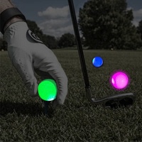 Balles de golf LED activées par la lumière, balles de golf lumineuses activées par l'obscurité, balles de golf à lueur automatique