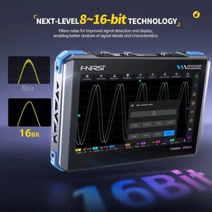 Oscilloscope numérique FNIRSI DPOS350P 4-en-1 complet, générateur de signal, analyseur de fréquence 12 bits - Product Image 2