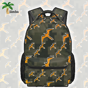 <span class=keywords><strong>Sac</strong></span> à <span class=keywords><strong>dos</strong></span> unisexe en polyester imperméable personnalisé pour l'extérieur, avec fermeture éclair, imprimé oiseau Iwa hawaïen, capacité 56-75L, vente en gros <span class=keywords><strong>Simba</strong></span> Loq Moq - Product Image 1