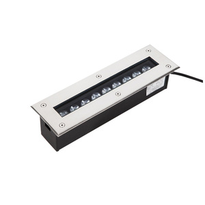 Lumière LED encastrée linéaire en acier inoxydable étanche IP65 5-36W pour extérieur, parc, escalier, patio, allée, éclairage paysager - Product Image 6