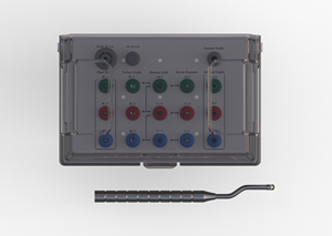 Set di Strumenti Chirurgici Dentali Elettrici per Rimozione di Impianti e Viti Rotte con Adattatore a Cricchetto - Product Image 4