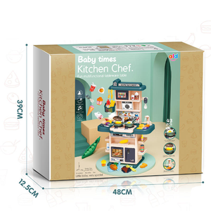 Ensemble de cuisine tendance avec son et lumière, jouet d'imitation, ensemble de jouets de cuisine réalistes, jouets éducatifs pour enfants - Product Image 6