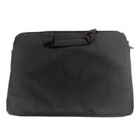 Bolso de Hombro para Computadora Portátil Personalizado de Fábrica, Bolso de Mano Informal para Negocios, Bolso Cruzado para Estudiantes, Negro/Gris, Otro Material