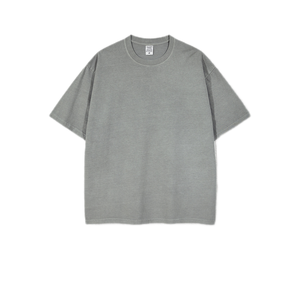 Бесформенная Повседневная футболка с логотипом 240 г, вес трикотажной ткани, с круглым вырезом, с принтом, 230 г - Product Image 3