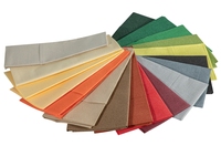 Serviettes en papier Airlaid Lin Feel Fabricant de luxe personnalisé coloré avec impression de logo pour restaurant et hôtel 20cm à 48cm