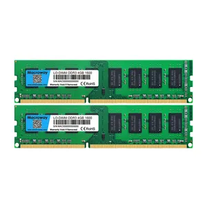 Desktop 2 4 8 GB Ddr3 Ram 1600 Mhz modulo di memoria Ram Ddr3 8 GB 4GB
