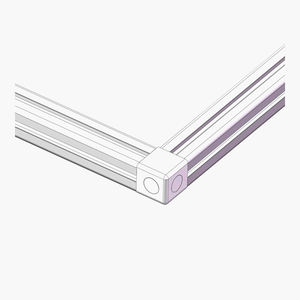 ผู้ผลิตจีน 2072 45*45 ขายึดมุมแบบหล่อ 2 ทาง อุปกรณ์ฮาร์ดแวร์สำหรับราง 45 มม. 10 รางอุตสาหกรรม  สำหรับโปรไฟล์อัดขึ้นรูป 20 25 30 40 45 - Product Image 4