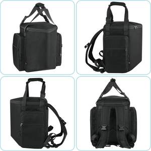 Bolsa de transporte de lujo para altavoz de lona con cierre de cremallera, compatible con Thump Go de 8 pulgadas, con base extraíble para almacenamiento - Product Image 2