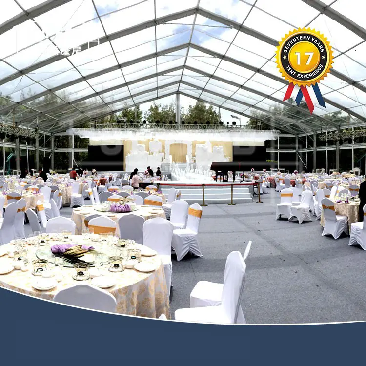 Luxury 1000 People Wedding Large Tent Events Outdoor Party Marquees Big Tents For Sale