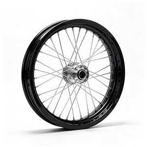 ล้อเหล็กสำหรับรถมอเตอร์ไซค์วิบาก ขนาด 1.40x17 1.85x14 อะไหล่หน้า-หลัง - Product Image 3