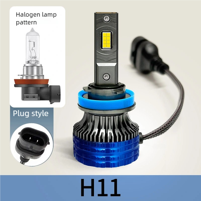 Factory Directly H11  H4 Led Lamp 30000LM 80W Double Copper Tube Lamp for Car H1 H7 HB3 9005 HB4 9006 Led Headlight Bulb