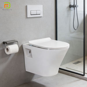 โถสุขภัณฑ์แบบแขวนผนัง Big Fortune Sanitary Ware โถสุขภัณฑ์แบบลอยตัว โถสุขภัณฑ์เซรามิ<span class=keywords><strong>ก</strong></span>แบบแขวนผนัง สำหรับโรงแรม - Product Image 1