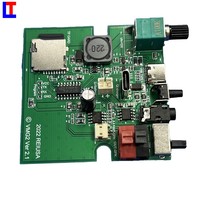 Fabricant de cartes de contrôle FM PCBA pour l'audio, la vidéo et l'éclairage domestique et automobile, et assemblage personnalisé de cartes de circuits imprimés pour haut-parleurs