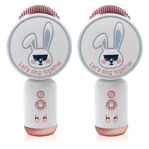 Baby Rabbit X3 Wireless <b>Microphone</b> Audio Integrated Singing Machine Portable Speaker <b>for</b> Baby Toy - Product Image 1