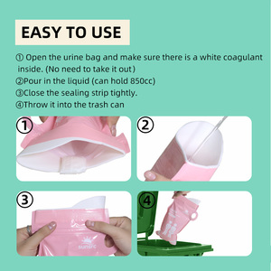 Bestseller Emergency <strong>Urine</strong> <strong>Bag</strong> for Men Women Portable <strong>Urine</strong> <strong>Bag</strong> for <strong>Disposable</strong> Travel <strong>Urine</strong> <strong>Bag</strong> - Product Image 6