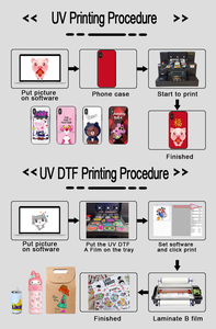Meilleure Vente : Imprimante UV A3 à plat DTF à jet d'encre UV avec tête d'impression XP600 pour porte-clés, balles de golf, coques de téléphone, badges, verre et stylos - Product Image 5