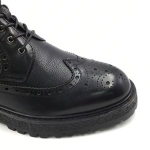 Botas de Encaje Dreamy Stark, Nuevas y a la Moda, de Cuero Genuino, de Caña Alta, para Otoño e Invierno, Zapatos Casuales para Hombre - Product Image 5