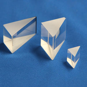 Lăng kính tam giác cầu vồng lăng kính pha lê thủy tinh chụp ảnh lăng kính màu Vật Lý thí nghiệm ánh sáng trẻ em - Product Image 3