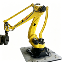 Robot collaboratif innovant à 4 axes, robuste, moteur, charge utile de 180 kg, portée de 3200 mm, protection IP65 pour la logistique d'entrepôt et la manutention de colis