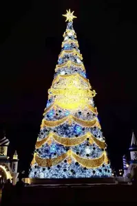 KG Weihnachts dekoration 10ft 20ft 30ft 40ft Riesen Weihnachts baum Yard Mall Square Deco Großer Weihnachts baum mit Licht