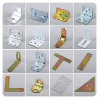 Support d'angle en zinc coloré épaissi, 90 degrés, pour meubles stratifiés, armoires, tables, chaises, connecteurs d'angle droit