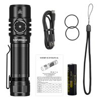 Sofirn SC29 Lampe de poche puissante 3000lm EDC XHP50B LED IPX8 Portable 21700 Type-C Torche rechargeable