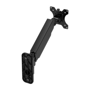 Best Popular Office Furniture Flexible Lcd PC <strong>Swing</strong> Arm Monitor <strong>Bracket</strong> Black/White Monitor Wall Mount - Product Image 4