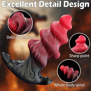 5,9-дюймовая носимая анальная пробка в форме монстра, секс-игрушка для взрослых мужчин и женщин, из мягкого силикона. - Product Image 3