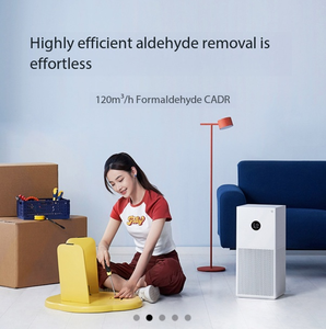 Purificador de <span class=keywords><strong>Aire</strong></span> 4 Lite Inteligente, Compacto con Filtro HEPA Verdadero, Control por Aplicación Inteligente, Silencioso, para Habitaciones Pequeñas y Dormitorios - Product Image 2