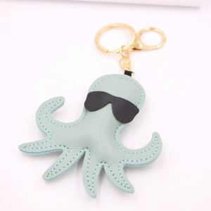 Wholesale Pu Leather Keychain Animal Shape Pretty Colorful Portable Pendant Promotional Gift Concise <b>Bag</b> <b>Charm</b> - Product Image 4
