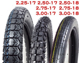 Neumáticos Exteriores Delanteros y Traseros para Motocicleta 2.25 225 2.50 250 2.75 275 300 3.00-18-17 - Product Image 4