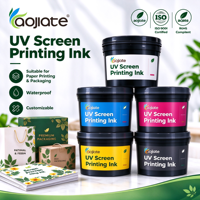 Encre de sérigraphie à séchage rapide LED UV pour plastique PVC PC PP PE PET, panneau de commande