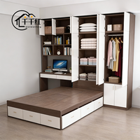 Lit Murphy de haute qualité, lit mural pliable, solution moderne pour gagner de la place, idéal pour les petits appartements