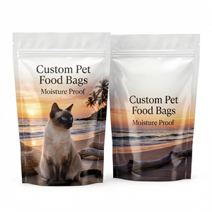 Factory Direct Custom Pet Food Packaging Bags Moisture Proof <b>Foil</b> Laminated Resealable Doypacks with 3-Day Sample Turnaround - Product Image 1