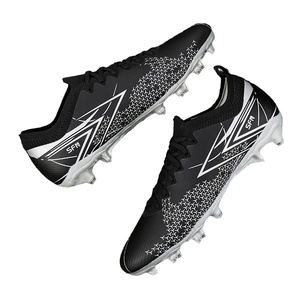 Chaussures <span class=keywords><strong>de</strong></span> football <span class=keywords><strong>de</strong></span> salle à bas profil, à lacets, FG HG TF, en cuir PU, printemps automne, baskets unisexes, crampons <span class=keywords><strong>de</strong></span> football unisexes, chaussures d'entraînement - Product Image 1