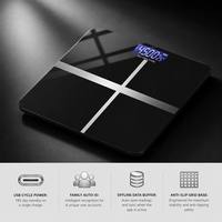 Balance intelligente de qualité supérieure, balance numérique Bluetooth pour salle de bain, mesure du poids corporel, suivi des données, balance électronique précise