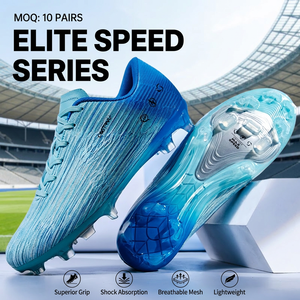 <span class=keywords><strong>Botas</strong></span> de <span class=keywords><strong>Fútbol</strong></span> Vibrantes de Nuevo Estilo, Transpirables, para Torneos, Unisex, para Partidos Competitivos al Aire Libre - Product Image 4
