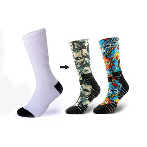 Bán Buôn Thiết Kế Biểu Tượng Tùy Chỉnh Đầy Màu Sắc Cotton Unisex In Thăng Hoa Vớ Tùy Chỉnh Người Đàn Ông Thể Thao 3D In Vớ - Product Image 1