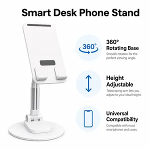 Custom OEM 2026 New Foldable Mobile Support Universal <b>Tablet</b> Mount for Live Streaming Business Wholesale, Adjustable Phone <b>Stand</b> - Product Image 4