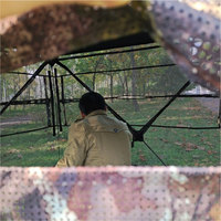 Tente de chasse pop-up automatique de camouflage en tissu Oxford pour l'extérieur, abri de camouflage pour la chasse et les tentes d'abri en plein air - Vente en gros